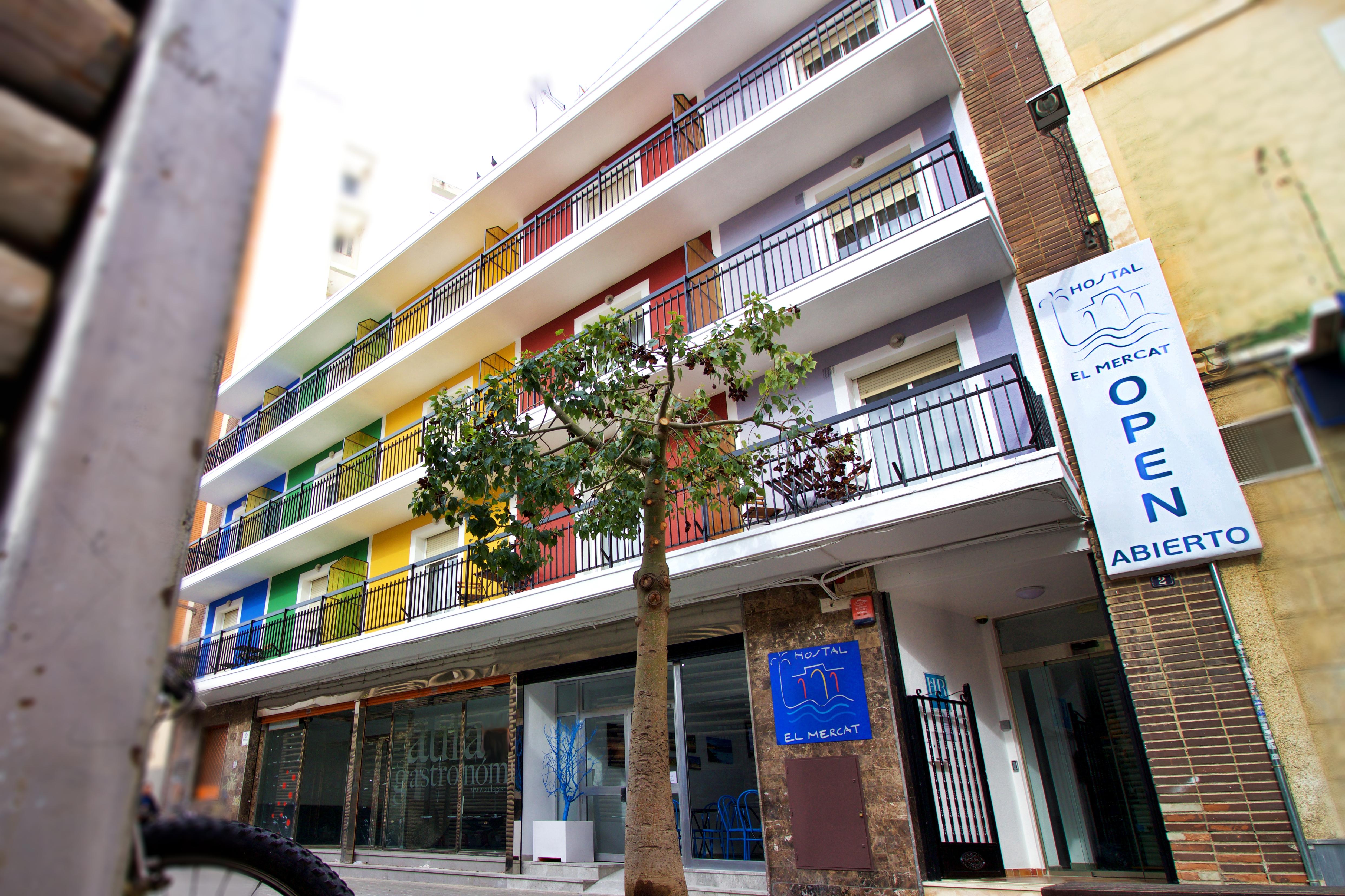 Hostal El Mercat Villajoyosa Buitenkant foto